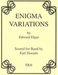 cover Enigma Variations Concert Band sheet music cover